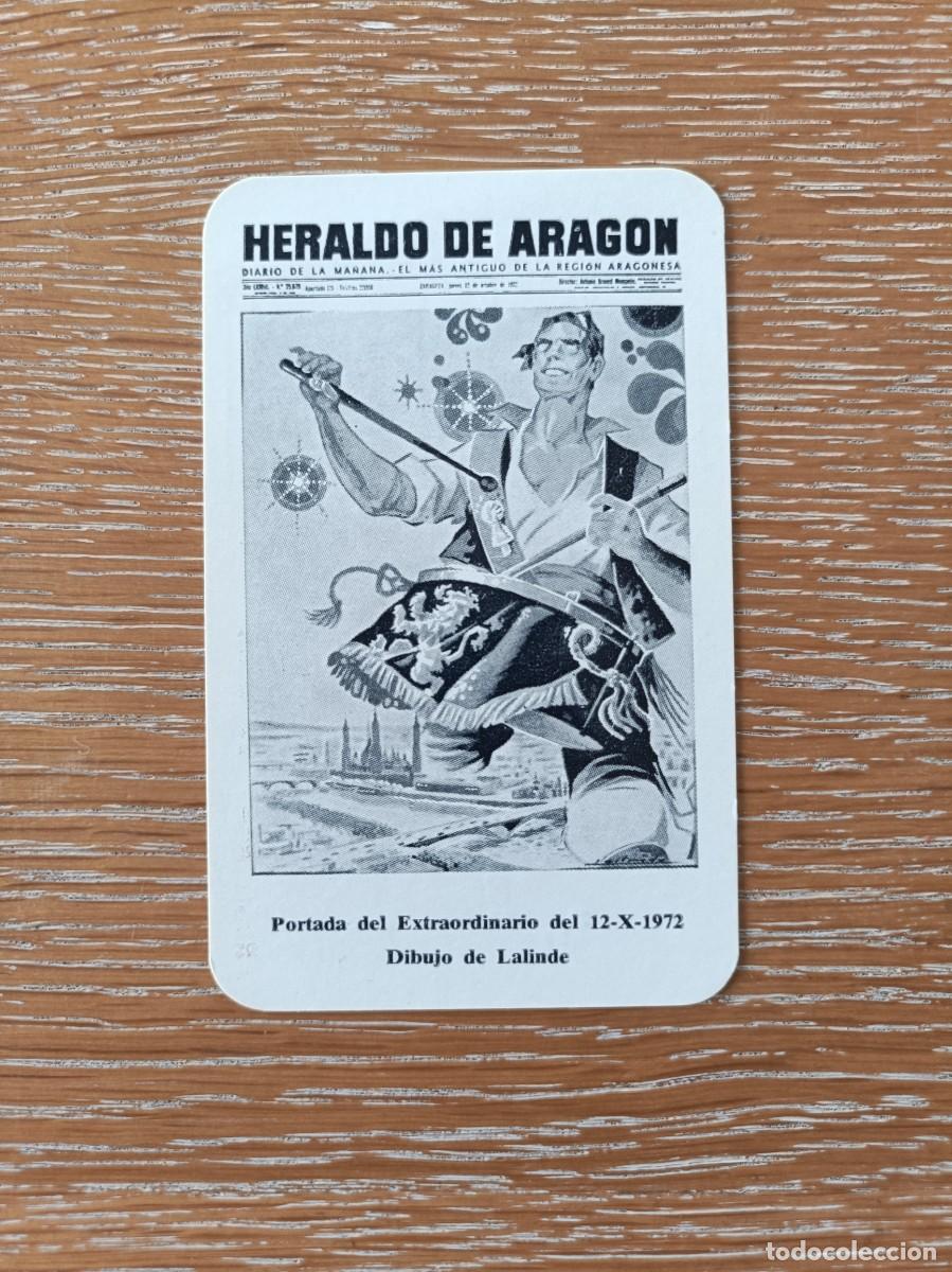 Sammeln von Kalendern: CALENDARIO BOLSILLO - A&Ntilde;O 1973 - HERALDO DE ARAG&Oacute;N - PERI&Oacute;DICO - DIARIO