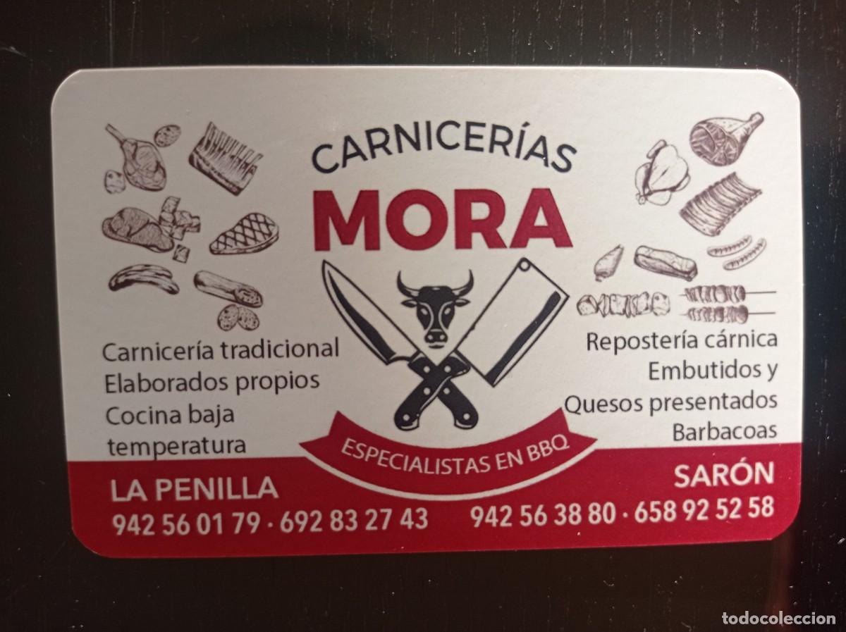 Coleccionismo Calendarios: CALENDARIO PUBLICITARIO. CARNICER&Iacute;AS MORA. A&Ntilde;O 2026
