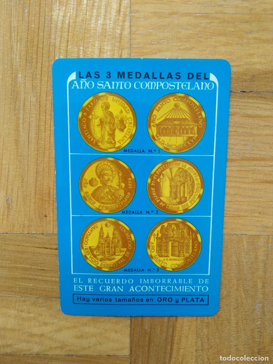 Sammeln von Kalendern: CALENDARIO FOURNIER LA CAIXA. LAS 3 MEDALLAS DEL A&Ntilde;O SANTO COMPOSTELANO A&Ntilde;O 1976 VER FOTOS