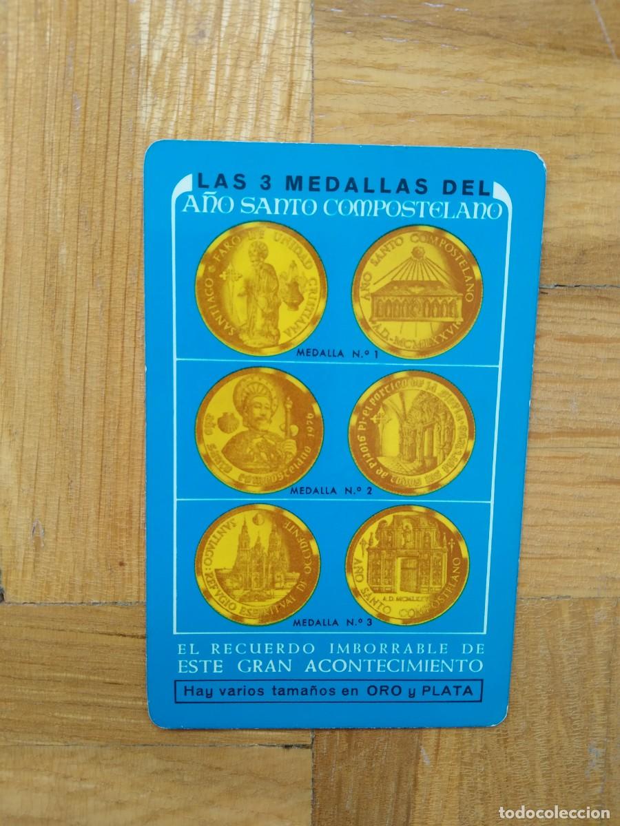 Collezionismo Calendari: CALENDARIO FOURNIER BANCO EXTERIOR DE ESPA&Ntilde;A. LAS 3 MEDALLAS DEL A&Ntilde;O SANTO COMPOSTELANO A&Ntilde;O 1976 VER