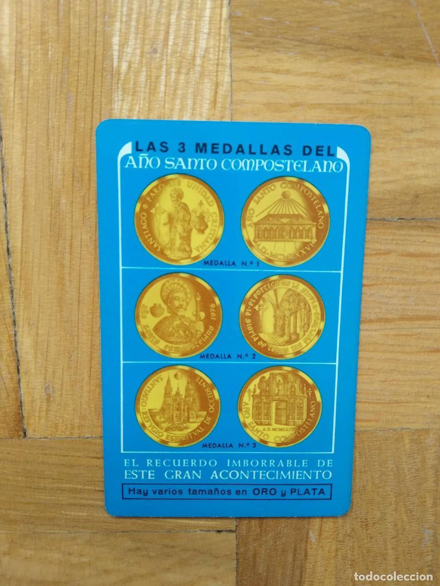Collezionismo Calendari: CALENDARIO FOURNIER BANCO DE MADRID. LAS 3 MEDALLAS DEL A&Ntilde;O SANTO COMPOSTELANO A&Ntilde;O 1976 VER