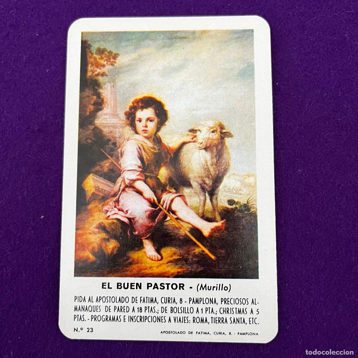Collectionnisme Calendriers: CALENDARIO FOURNIER. EL BUEN PASTOR. 1972.