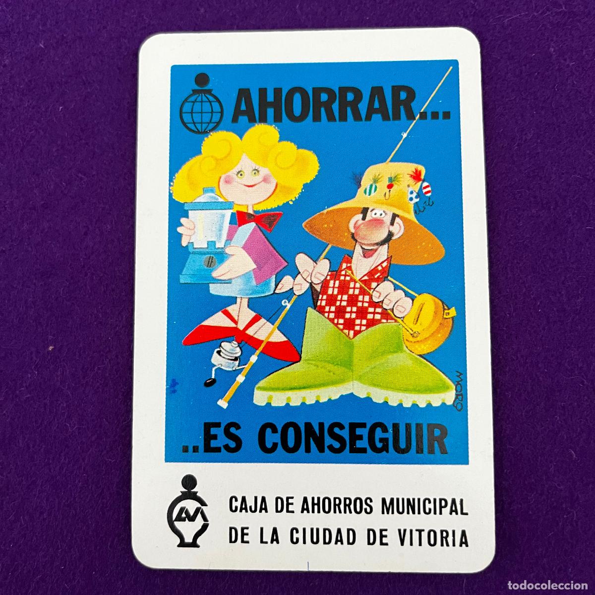 Collectables Calendars: CALENDARIO FOURNIER. CAJA DE AHORROS MUNICIPAL DE VITORIA. 1980.