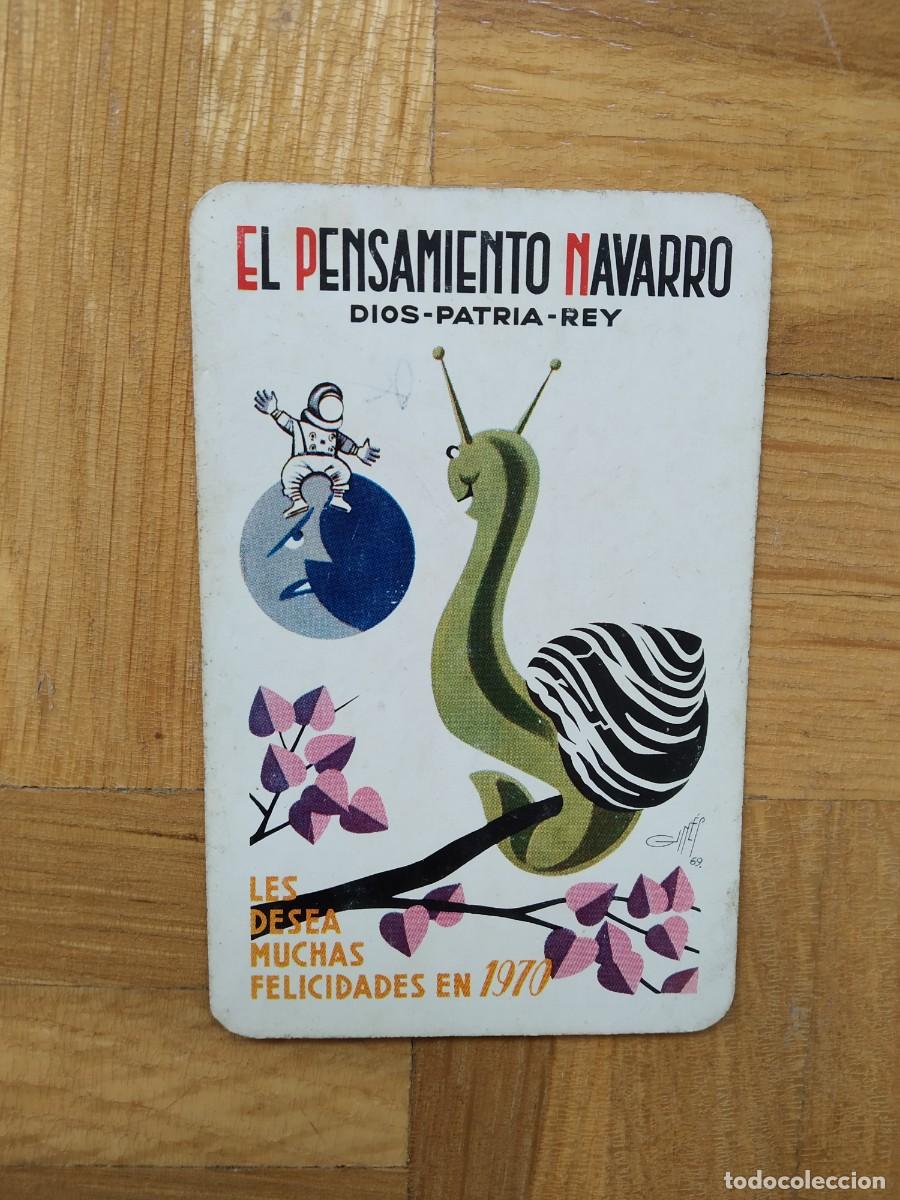 Collectables Calendars: CALENDARIO FOURNIER EL PENSAMIENTO NAVARRO A&Ntilde;O 1970 VER FOTOS