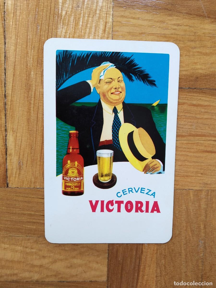 Coleccionismo Calendarios: CALENDARIO FOURNIER CERVEZA VICTORIA A&Ntilde;O 1965. VER FOTOS COMO NUEVO