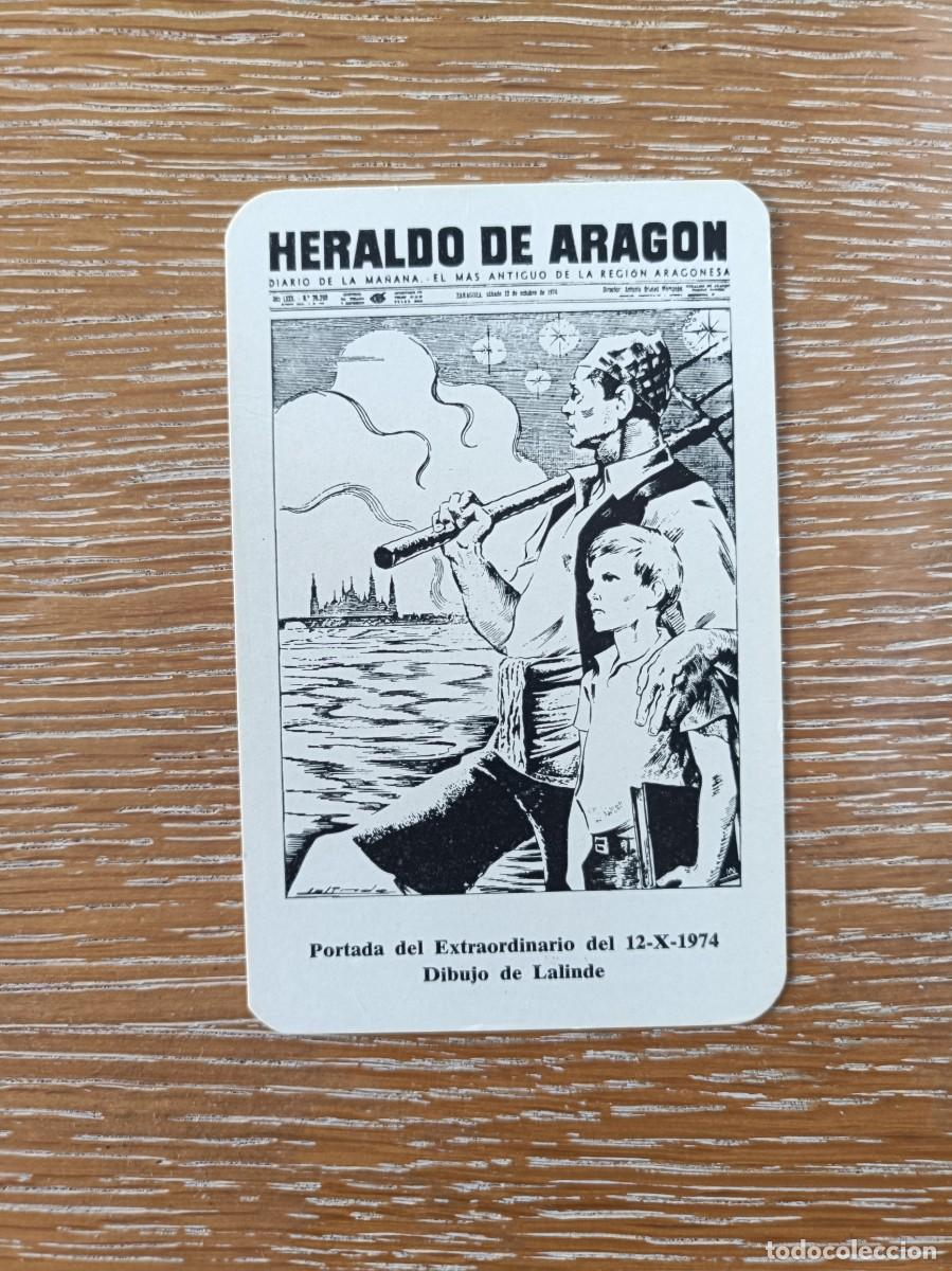 Collectionnisme Calendriers: CALENDARIO BOLSILLO - A&Ntilde;O 1975 - HERALDO DE ARAG&Oacute;N - PERI&Oacute;DICO - DIARIO