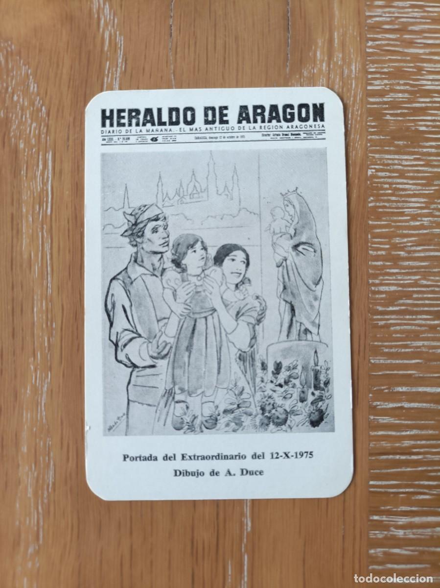 Collectionnisme Calendriers: CALENDARIO BOLSILLO - A&Ntilde;O 1976 - HERALDO DE ARAG&Oacute;N - PERI&Oacute;DICO - DIARIO