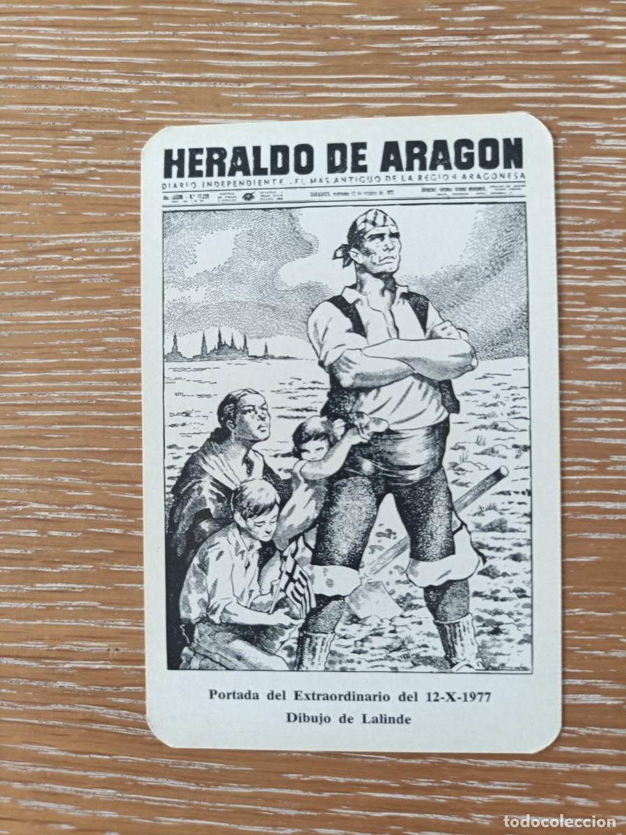 Collectionnisme Calendriers: CALENDARIO BOLSILLO - A&Ntilde;O 1978 - HERALDO DE ARAG&Oacute;N - PERI&Oacute;DICO - DIARIO