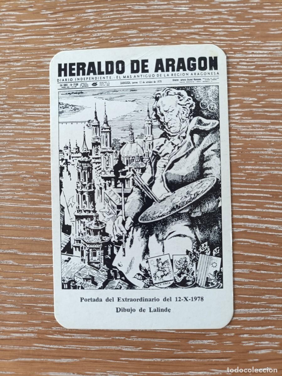 Collectionnisme Calendriers: CALENDARIO BOLSILLO - A&Ntilde;O 1979 - HERALDO DE ARAG&Oacute;N - PERI&Oacute;DICO - DIARIO