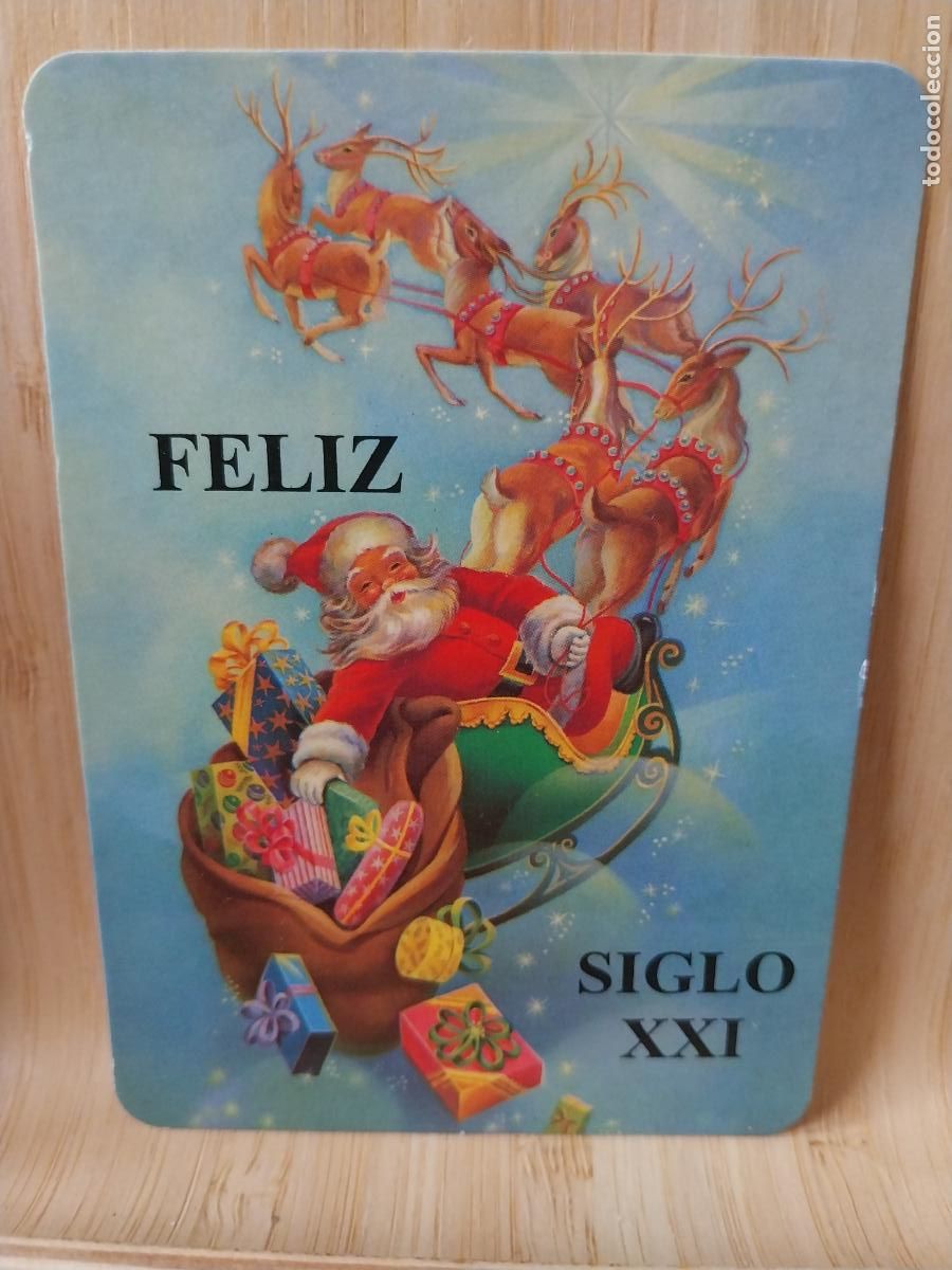 Coleccionismo Calendarios: FELIZ SIGLO XXI ILUSTRACION CALENDARIO A&Ntilde;O 2001 * PUBLICIDAD PAMAY REF BO654