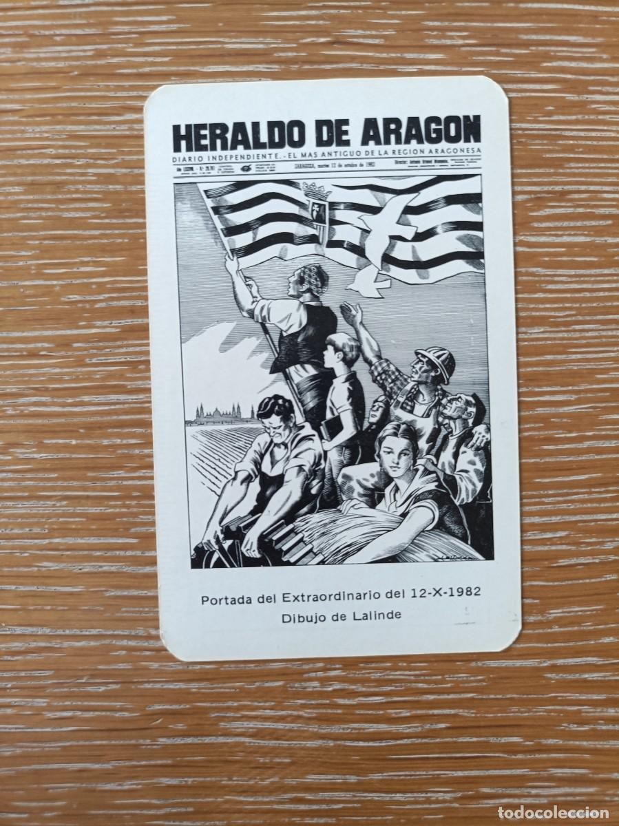 Coleccionismo Calendarios: CALENDARIO BOLSILLO - A&Ntilde;O 1983 - HERALDO DE ARAG&Oacute;N - PERI&Oacute;DICO - DIARIO