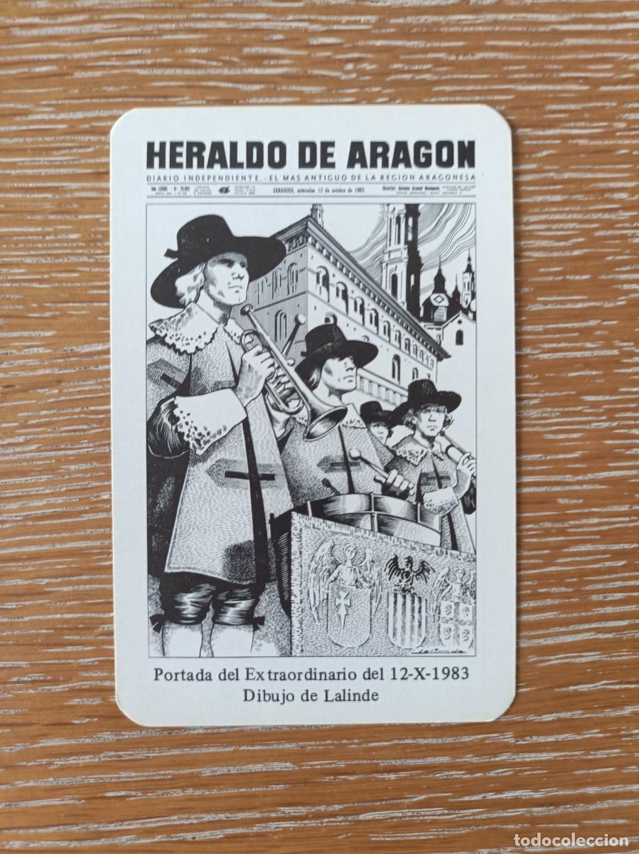 Collectables Calendars: CALENDARIO BOLSILLO - A&Ntilde;O 1984 - HERALDO DE ARAG&Oacute;N - PERI&Oacute;DICO - DIARIO