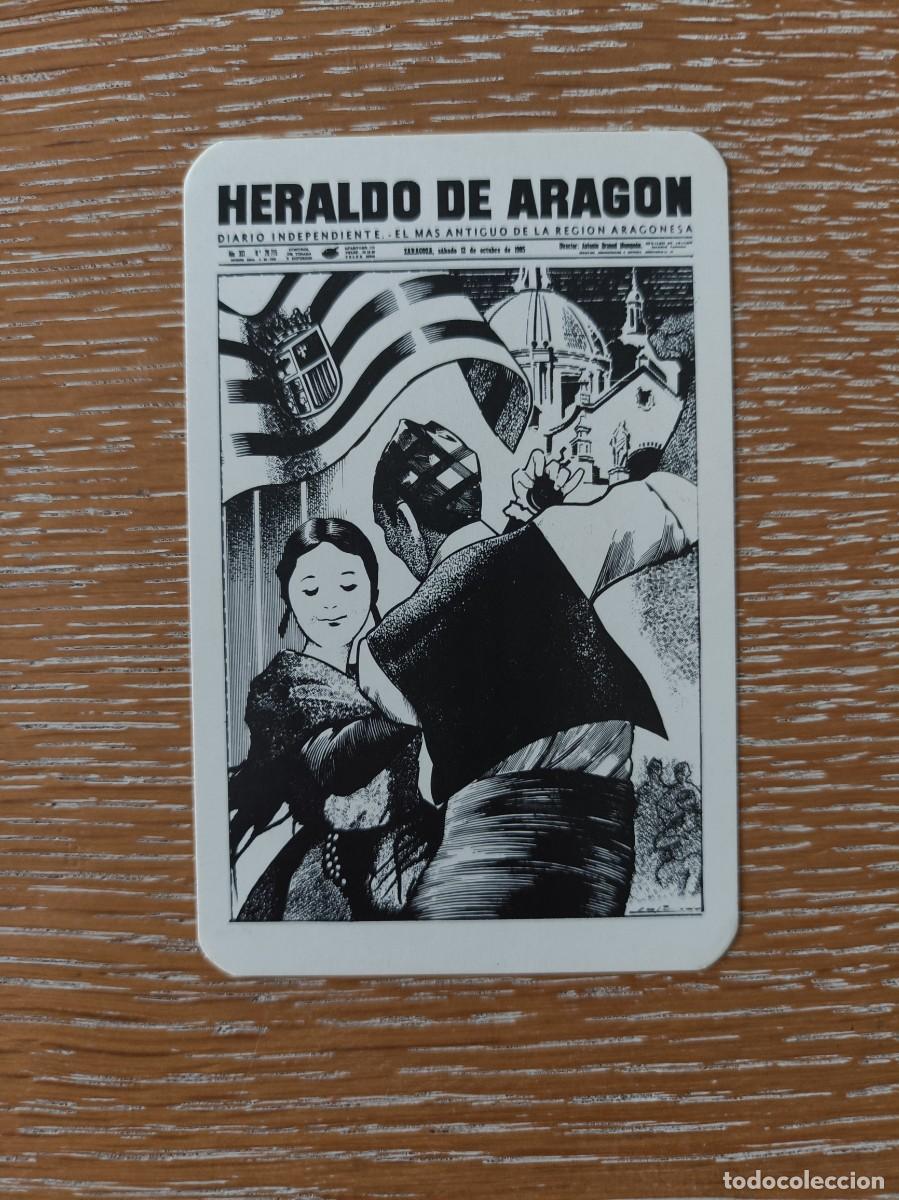 Collectionnisme Calendriers: CALENDARIO BOLSILLO - A&Ntilde;O 1986 - HERALDO DE ARAG&Oacute;N - PERI&Oacute;DICO - DIARIO