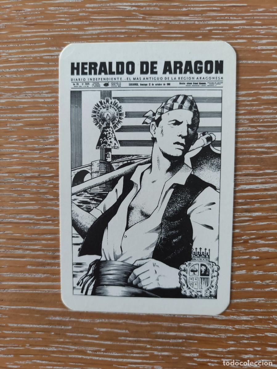 Collectables Calendars: CALENDARIO BOLSILLO - A&Ntilde;O 1987 - HERALDO DE ARAG&Oacute;N - PERI&Oacute;DICO - DIARIO