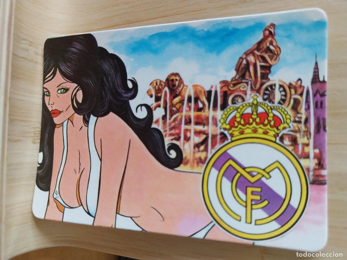 Coleccionismo Calendarios: REAL MADRID CIBELES CALENDARIO A&Ntilde;O 1989 ** PUBLICIDAD ALUMINIOS JUANCA REF MP 167