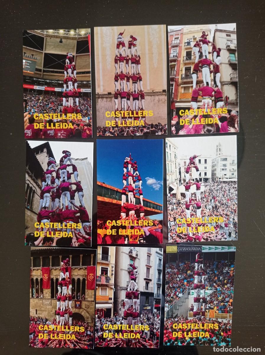 Collectionnisme Calendriers: 9 CALENDARIOS. CALENDARIO PUBLICITARIO. CASTELLERS DE LLEIDA. SERIE COMPLETA. A&Ntilde;O 2026