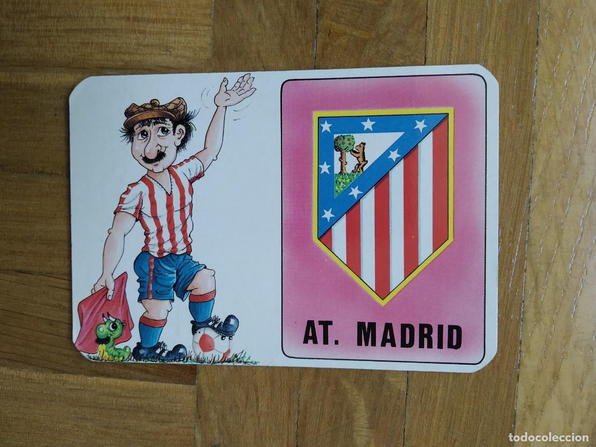 Colecionismo Calend&aacute;rios: CALENDARIO DE FUTBOL DEL ATLETICO DE MADRID A&Ntilde;O 1992 VER FOTOS