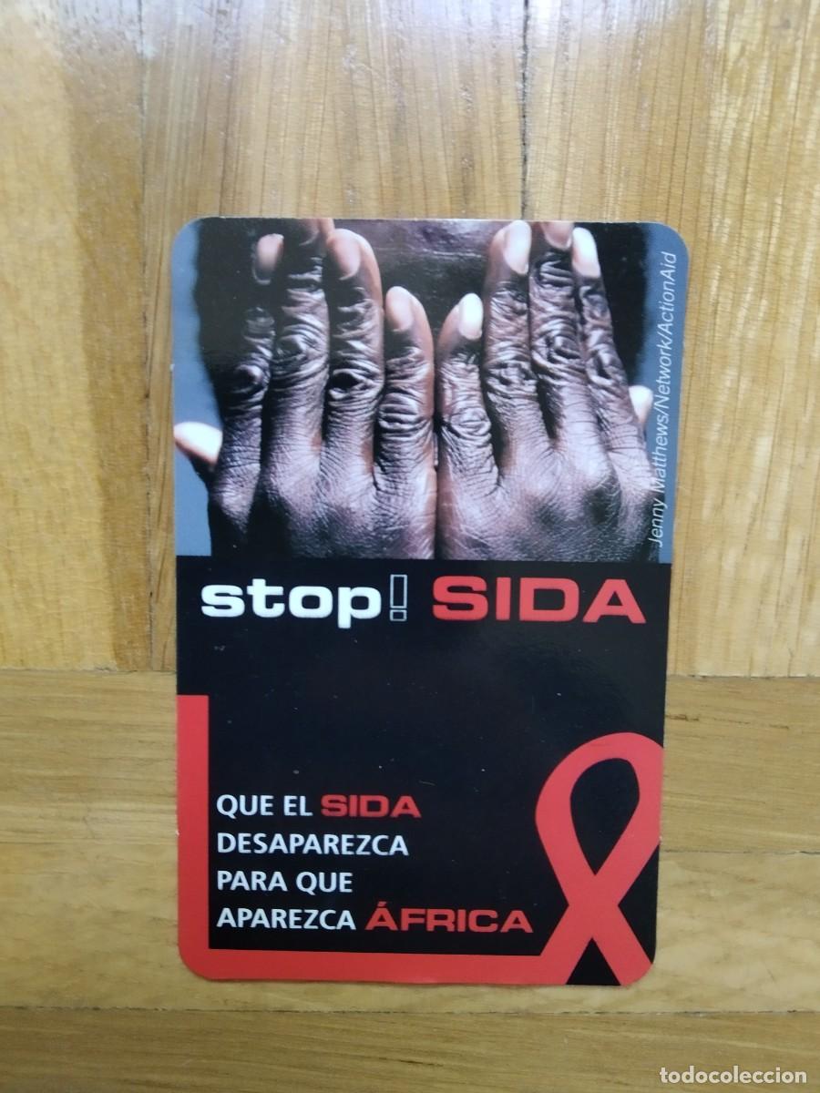 Sammeln von Kalendern: CALENDARIO PUBLICITARIO AYUDA EN ACCION. STOP SIDA A&Ntilde;O 2005 VER FOTOS