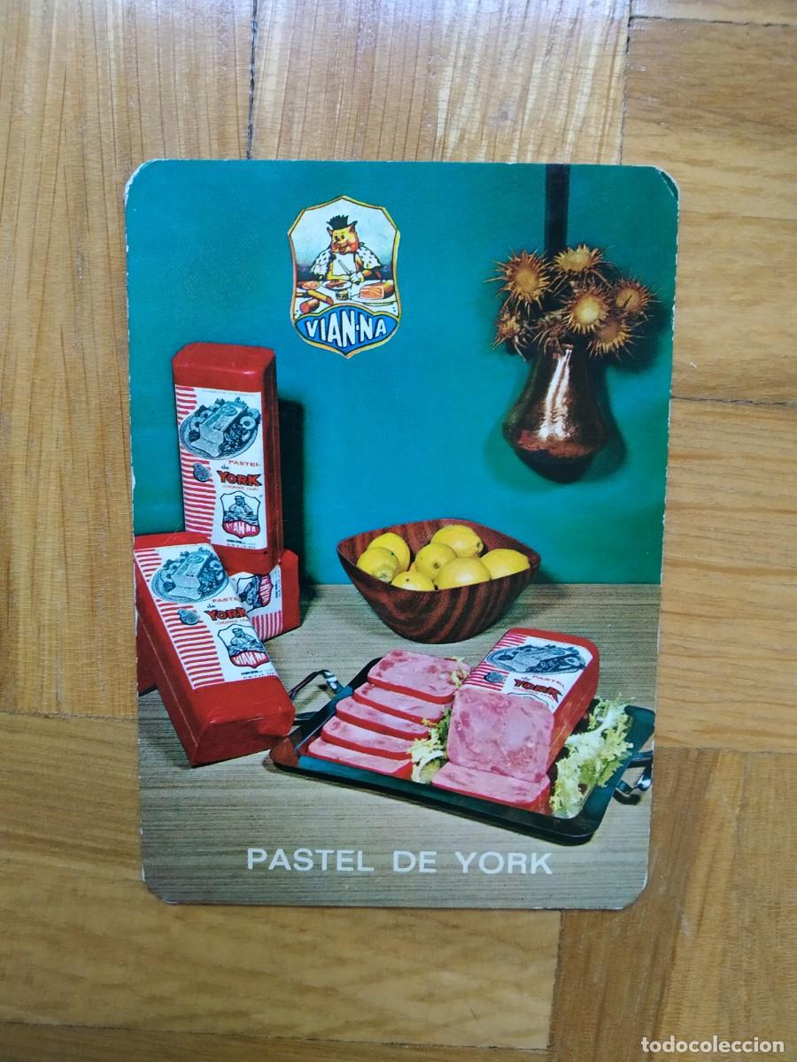 Sammeln von Kalendern: CALENDARIO PUBLICITARIO EMBUTIDOS VIANNA CALENDARIO ESTEBAN ESPU&Ntilde;A PASTEL DE YORK OLOT GERONA 1971