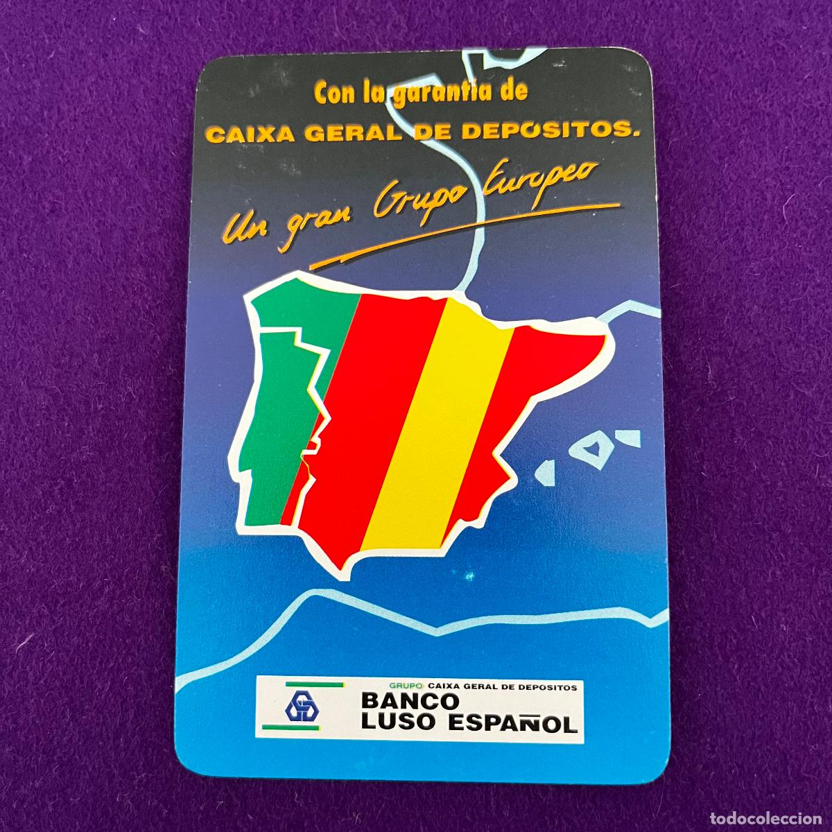 Collectables Calendars: CALENDARIO FOURNIER. BANCO LUSO ESPA&Ntilde;OL. 1996.