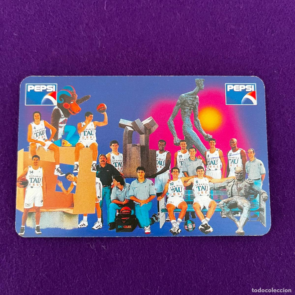 Collectables Calendars: CALENDARIO FOURNIER. PEPSI. BASKONIA. 1997.