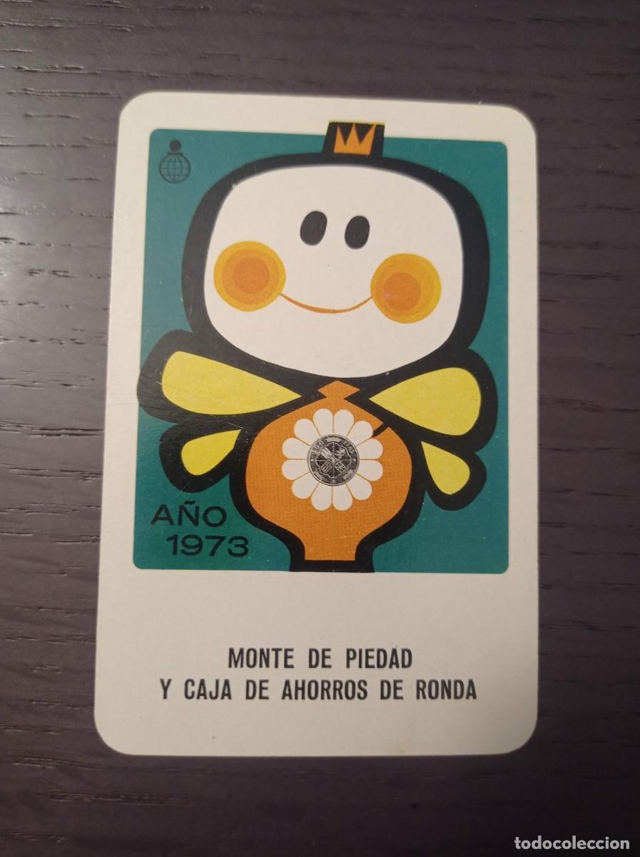 Coleccionismo Calendarios: CALENDARIO FOURNIER. MONTE DE PIEDAD Y CAJA DE AHORROS DE RONDA. A&Ntilde;O 1973