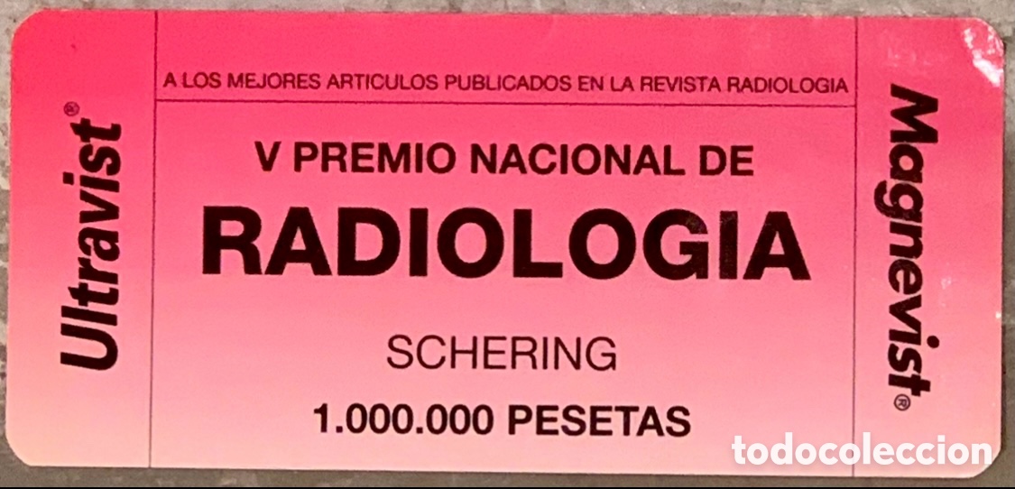Coleccionismo Calendarios: Calendario de bolsillo. ULTRAVIST. Publicidad SHERING. 1994.