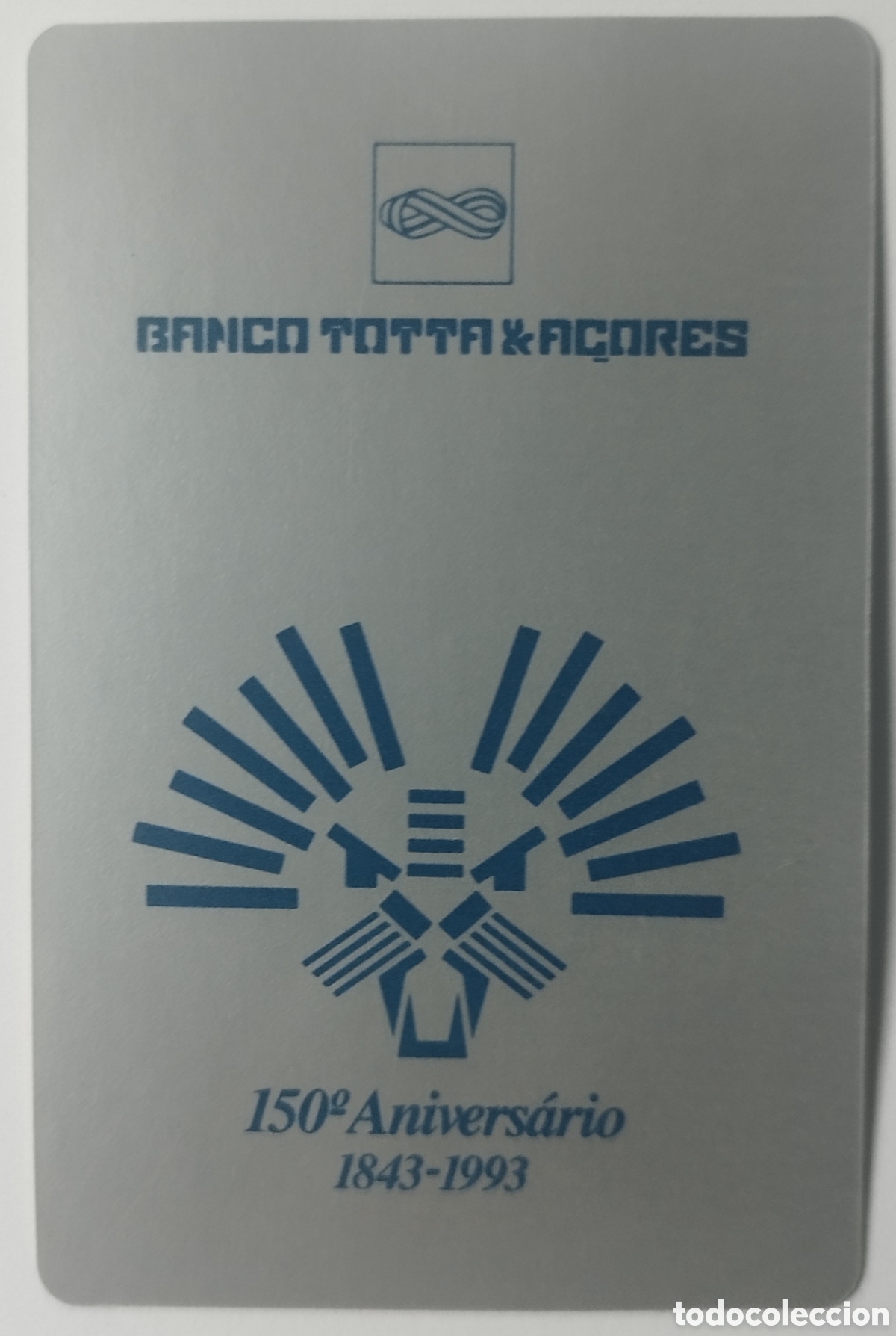 Coleccionismo Calendarios: Calend&aacute;rio de Bolso Banco Totta & A&ccedil;ores 1993 &ndash; 150&ordm; Anivers&aacute;rio / Vintage