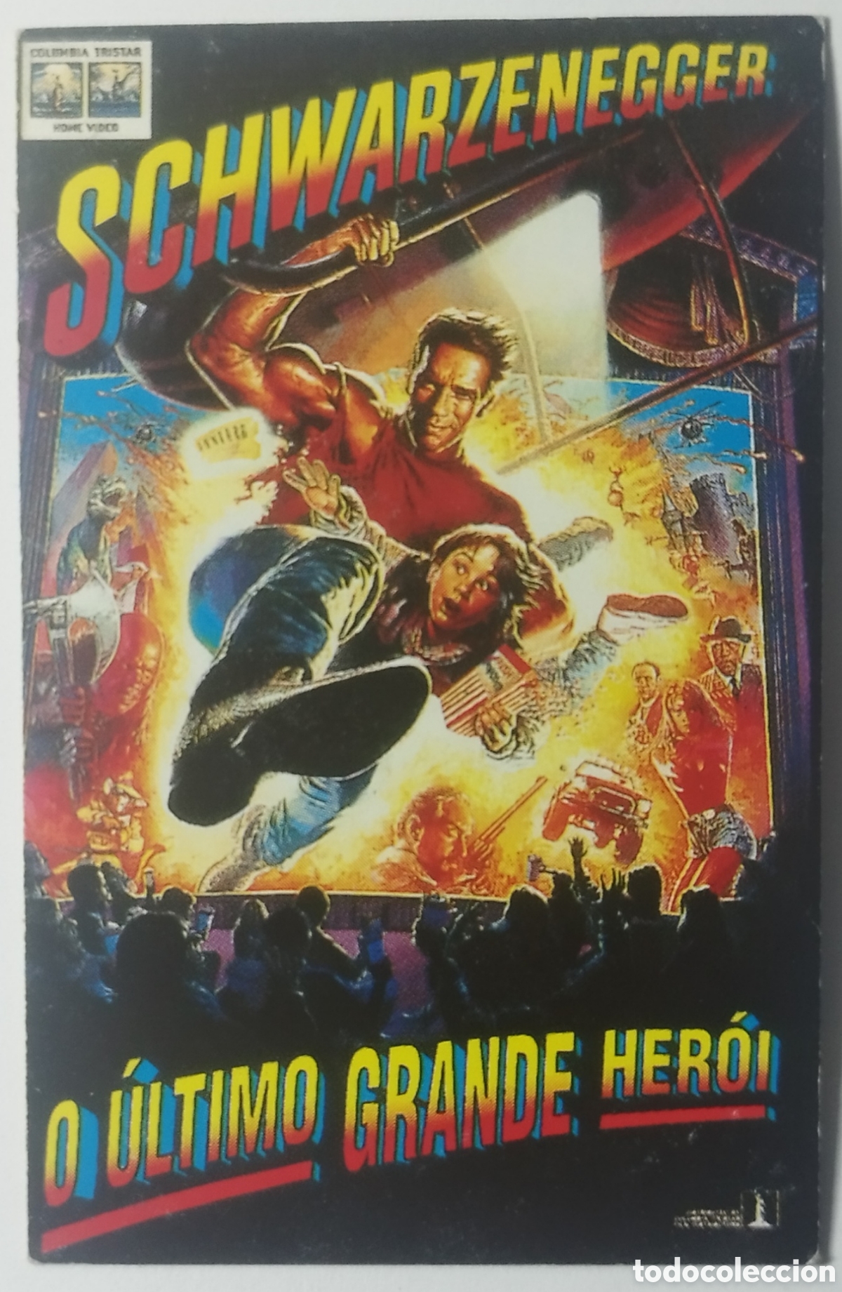 Coleccionismo Calendarios: Calend&aacute;rio de Bolso 1994 - Filme &rdquo;O &Uacute;ltimo Grande Her&oacute;i&rdquo; (Schwarzenegger)