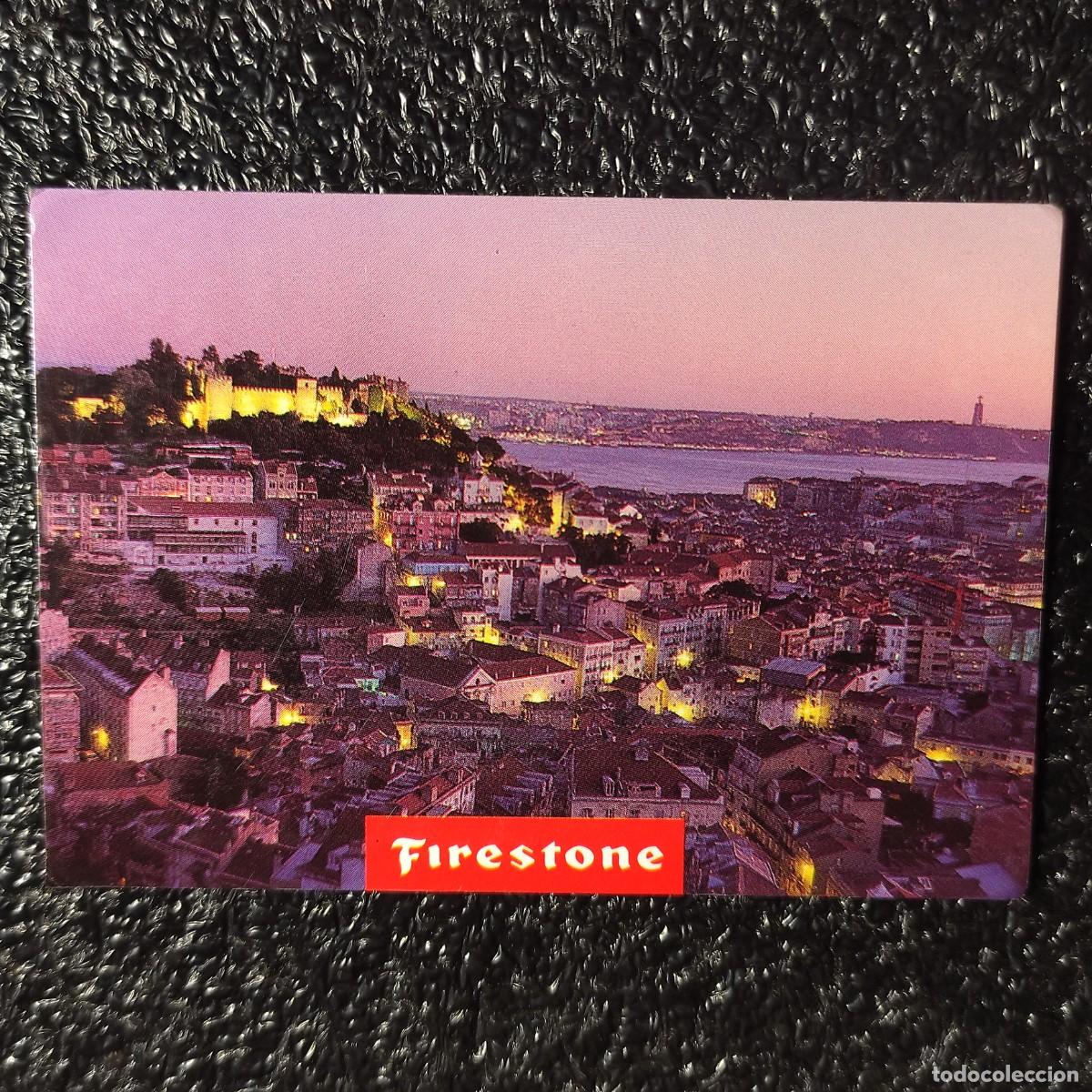 Collectables Calendars: CALENDARIO COCHES . NEUMATICOS FIRESTONE 1997 * Castillo de San Jorge . Portugal ** T1