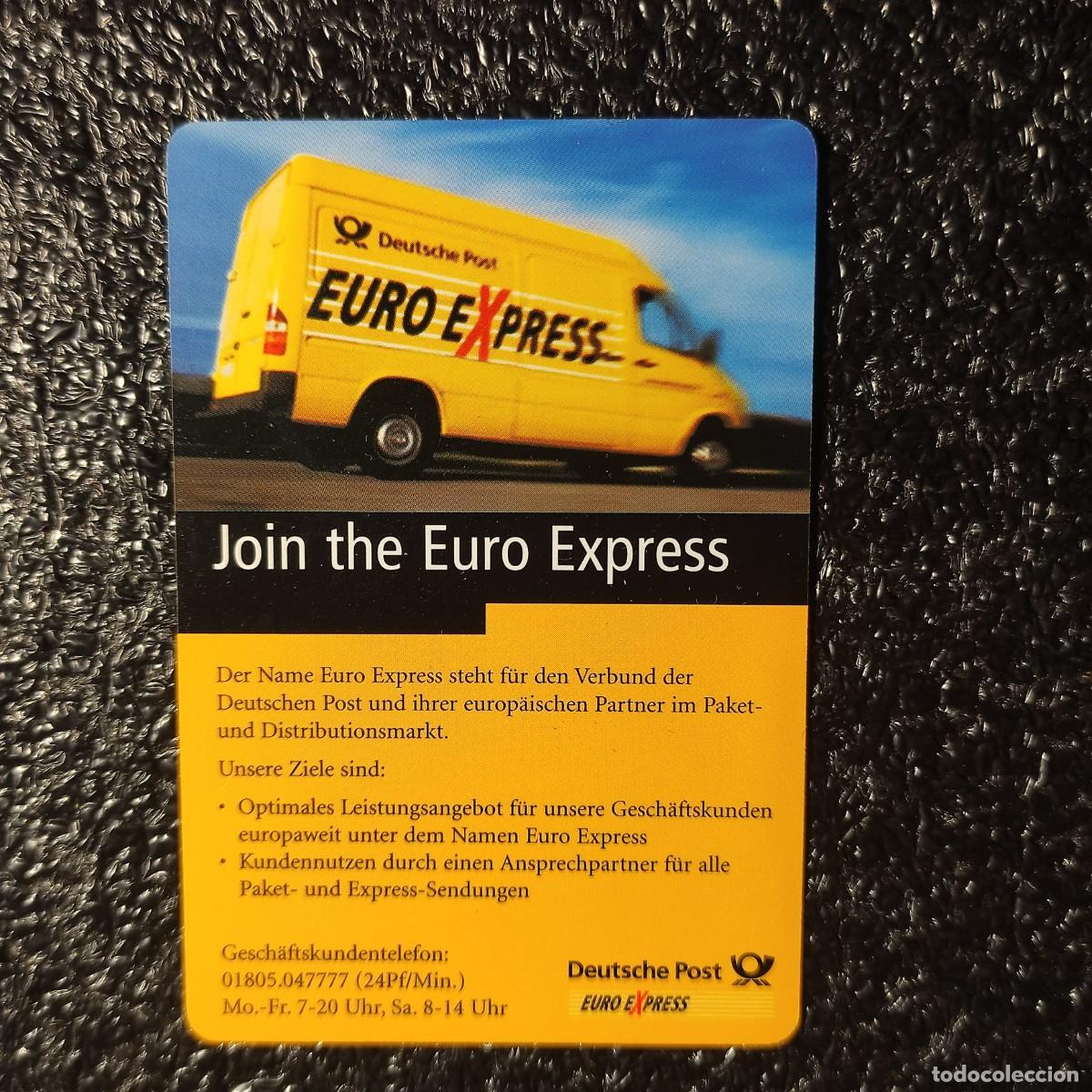 Coleccionismo Calendarios: CALENDARIO COCHES . Ford Transit Deutsche Post Euro Express 2000** T1