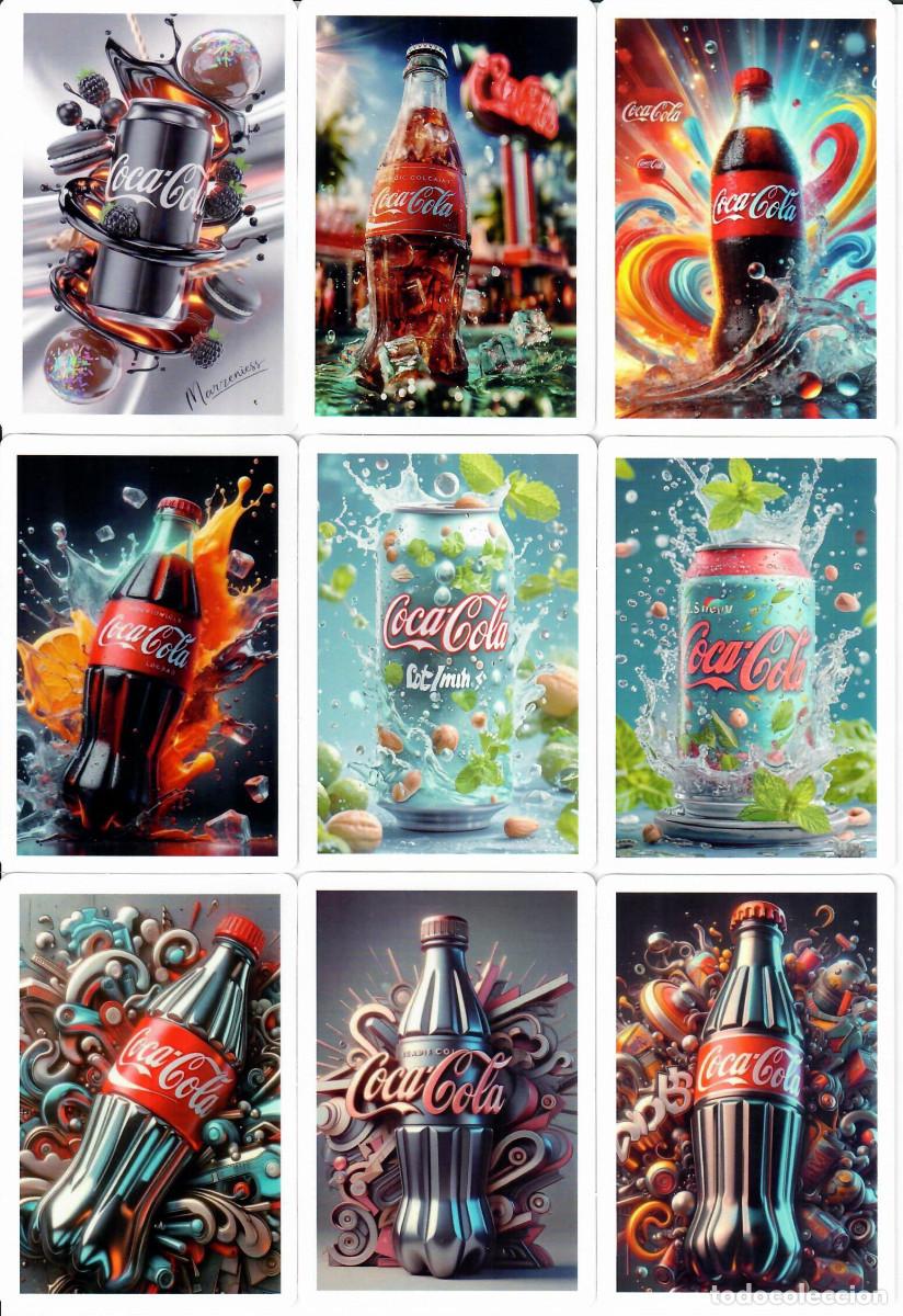 Coleccionismo Calendarios: 9 CALENDARIOS DE BOLSILLO - A&Ntilde;O 2026 - COCA COLA ART DESIGN (NO OFERTAS) - ED. LIMITADA