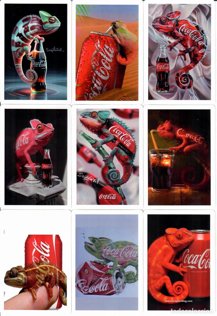 Coleccionismo Calendarios: 9 CALENDARIOS DE BOLSILLO - A&Ntilde;O 2026 - COCA COLA CAMALE&Oacute;N (NO OFERTAS) - ED. LIMITADA