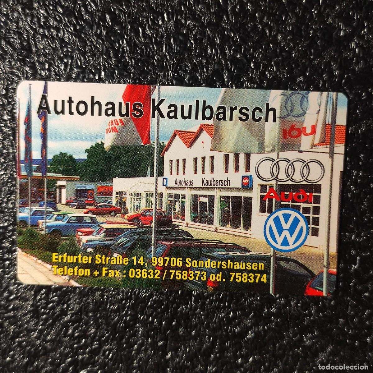 Coleccionismo Calendarios: CALENDARIO COCHES . Audi y Volkswagen** Autohaus Kaulbarsch 1999 ** ALEMANIA ** T2