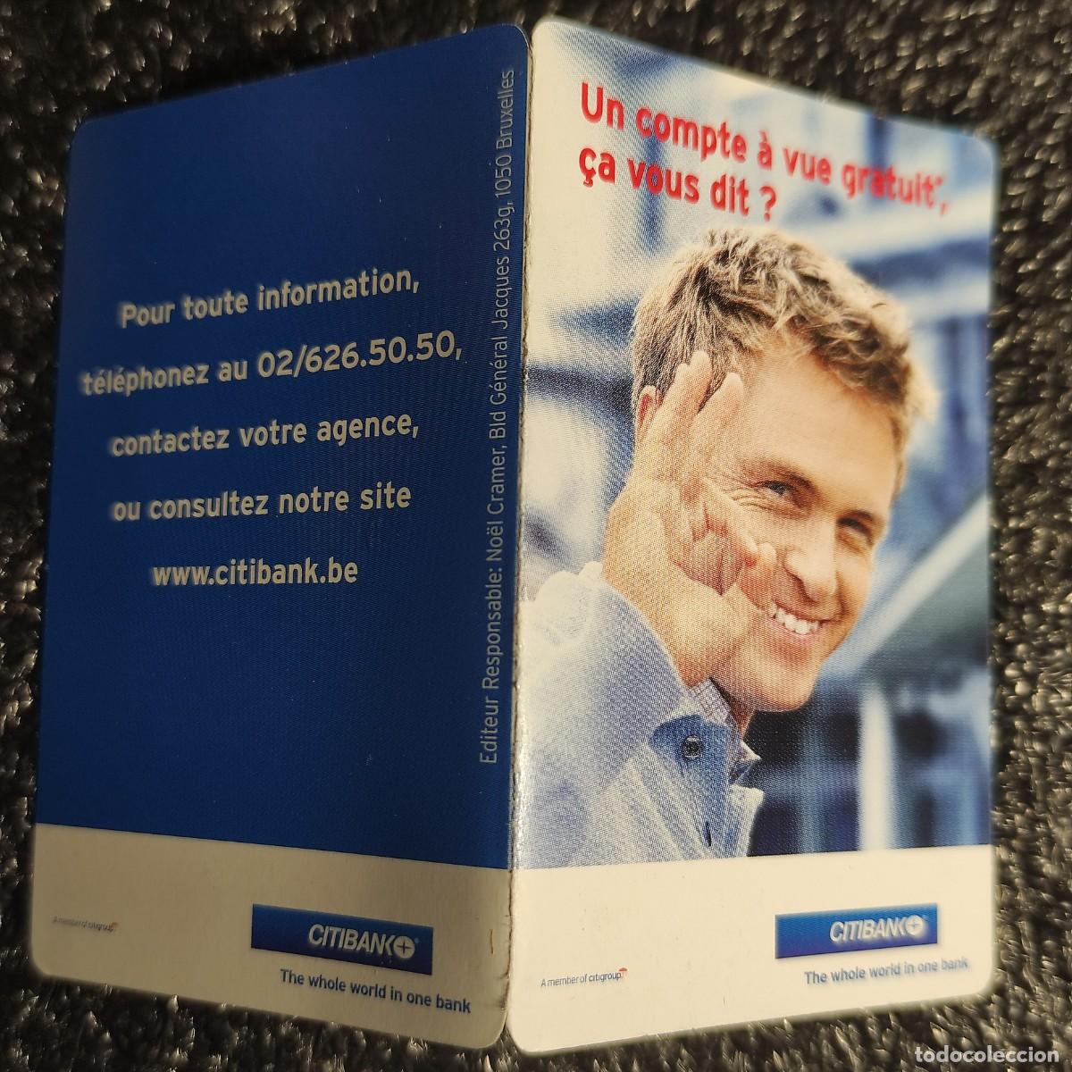 Coleccionismo Calendarios: CALENDARIO BANCOS - CITIBANK 2001 FRANCIA ** DOBLE ** T0