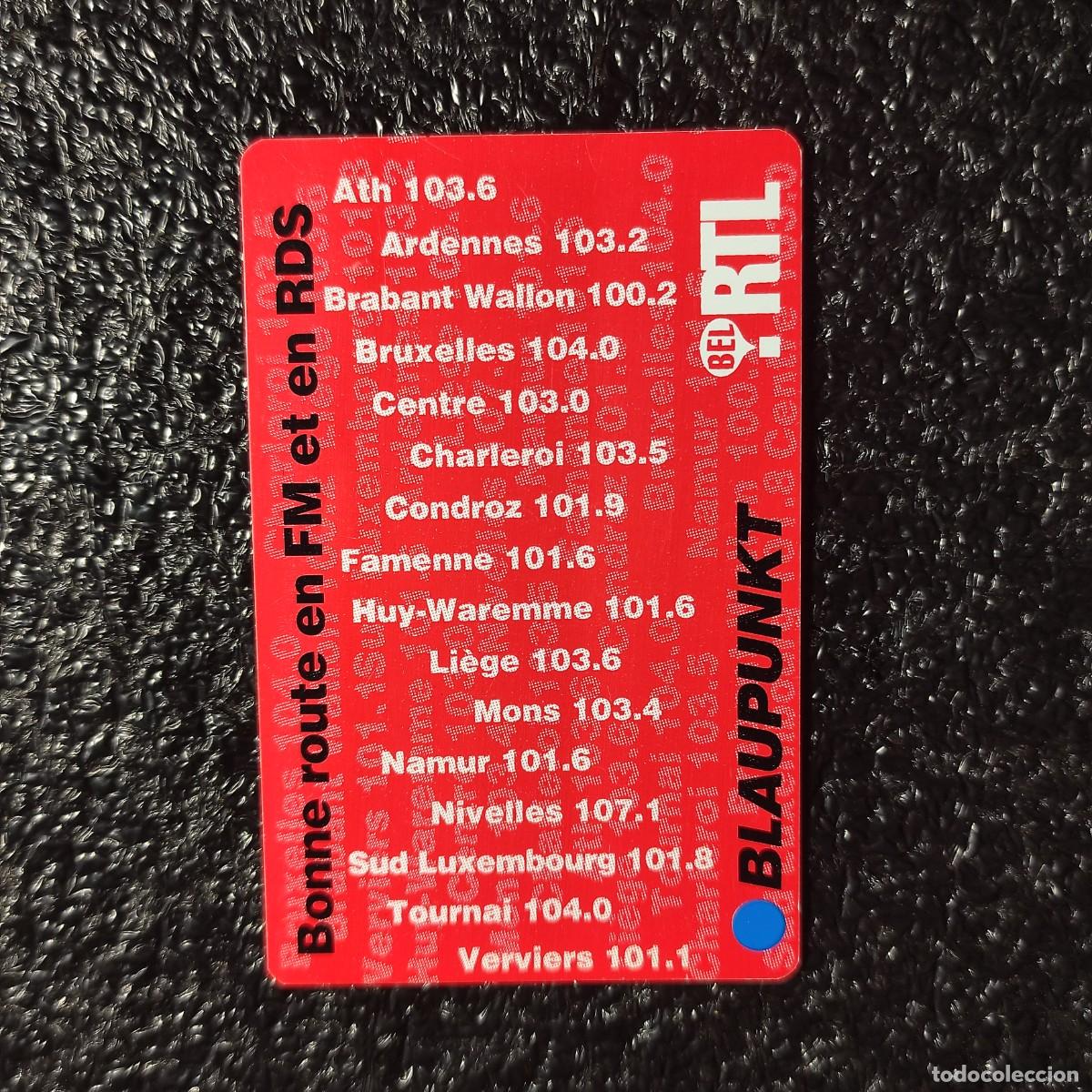 Coleccionismo Calendarios: CALENDARIO RADIO . MOVIL - Radio FM . RTL * Blaupunkt 1996 ** FRANCIA ** T2