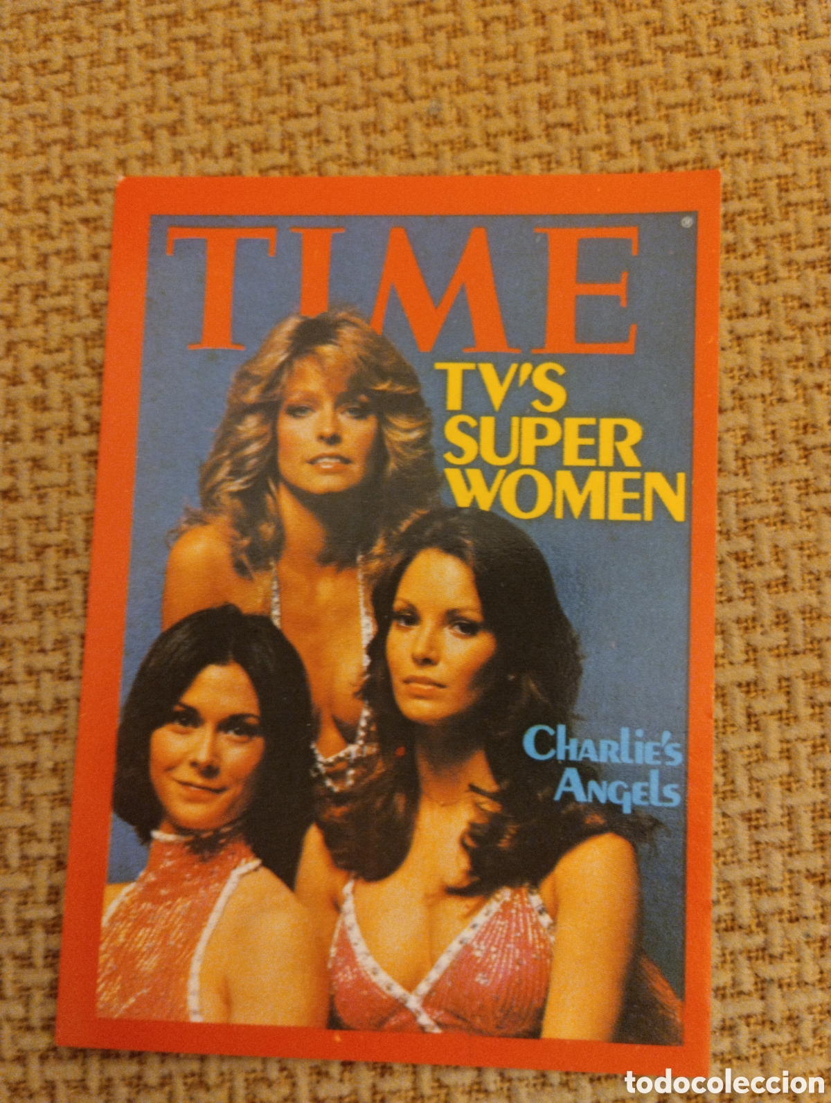 Coleccionismo Calendarios: Calendario antiguo Revista Time Los &Aacute;ngeles de Charlie
