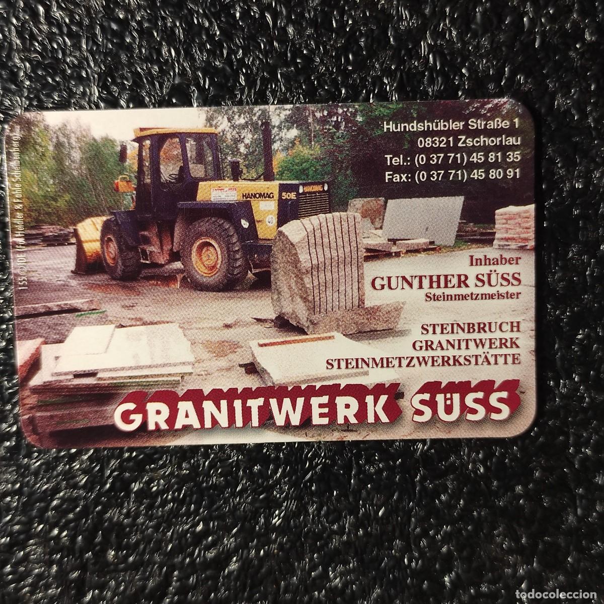 Coleccionismo Calendarios: CALENDARIO FABRICA Granitwerk S&uuml;ss 2000 * CANTERA * SAJONIA . ALEMANIA ** T4