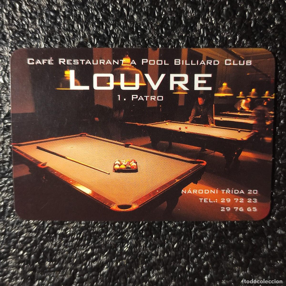 Coleccionismo Calendarios: CALENDARIO . Caf&eacute; Restaurant & Pool Billiard Club Louvre 1998 ** PRAGA . REPUBLICA CHECA ** T4