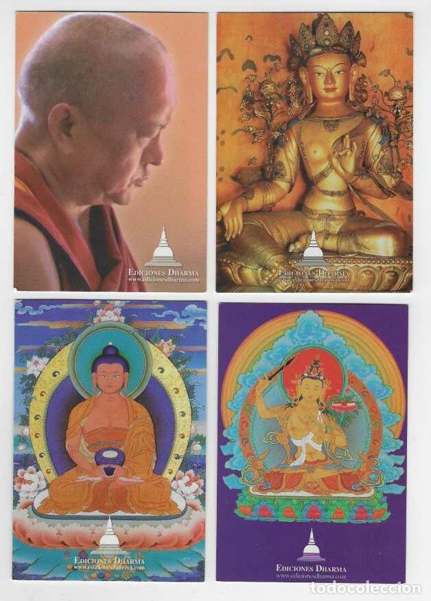 Coleccionismo Calendarios: 8 CALENDARIOS BOLSILLO A&Ntilde;OS 2010-11 BUDISMO -TIBET - EDICIONES DHARMA - NOVELDA - VER FOTO REVERSOS