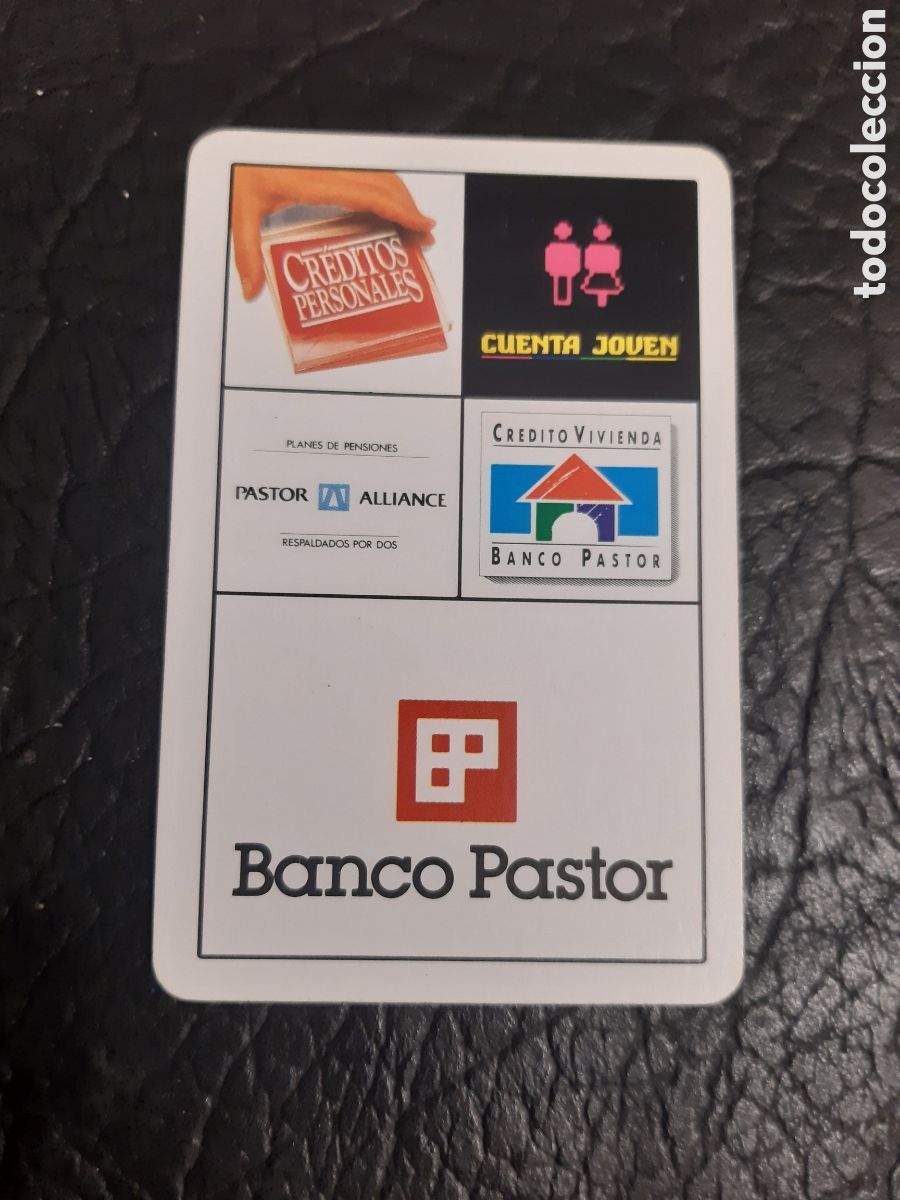 Coleccionismo Calendarios: Calendario fournier Banco Pastor 1991