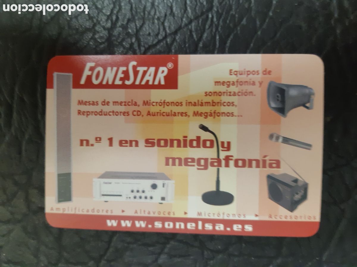 Coleccionismo calendarios: Calendario fournier Fonestar 2002