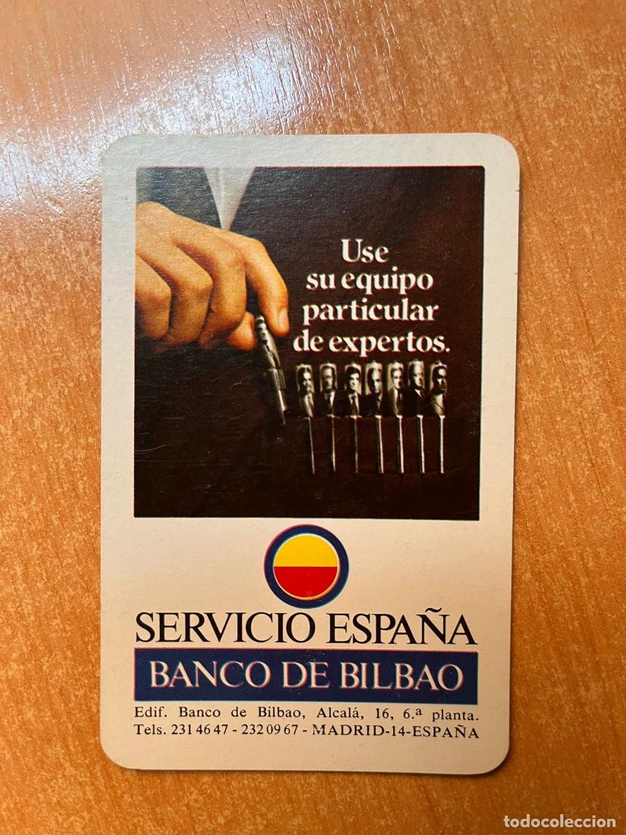 Coleccionismo Calendarios: Calendario Fournier. Banco Bilbao Servicio Espa&ntilde;a 1975