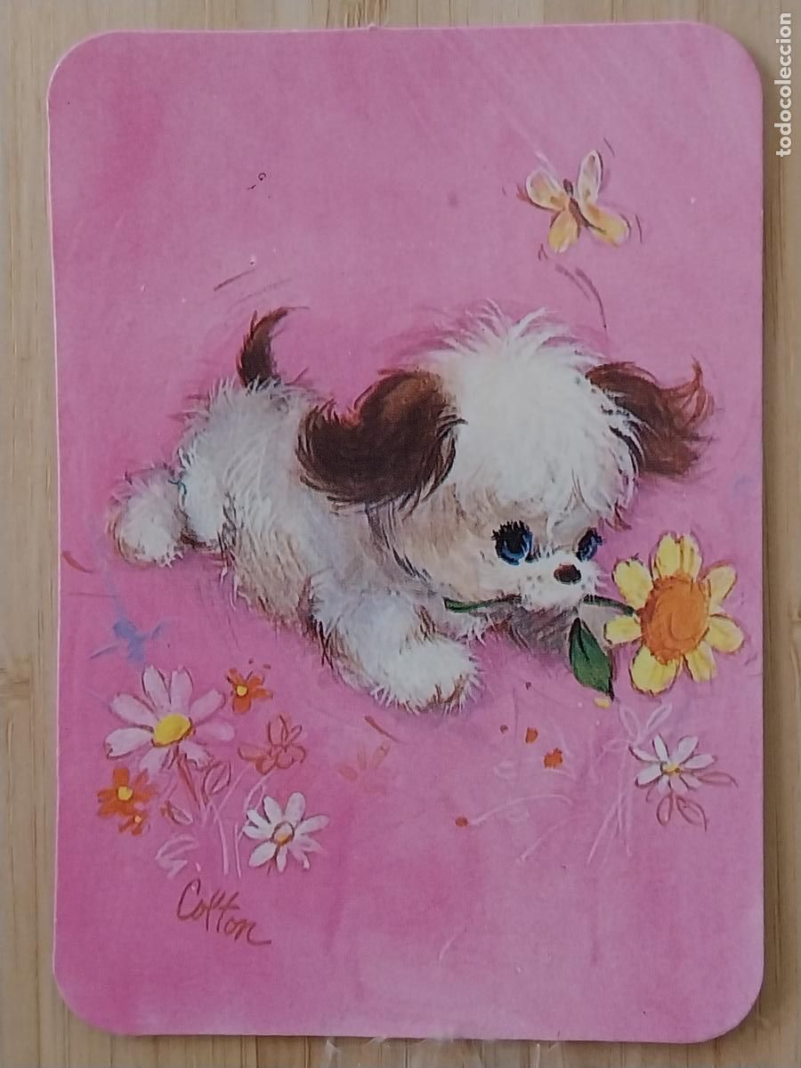 Coleccionismo Calendarios: PERRO ILUSTRACION CALENDARIO 1986 PUBLICIDAD VIDEO CLUB MORATALAZ REF 790