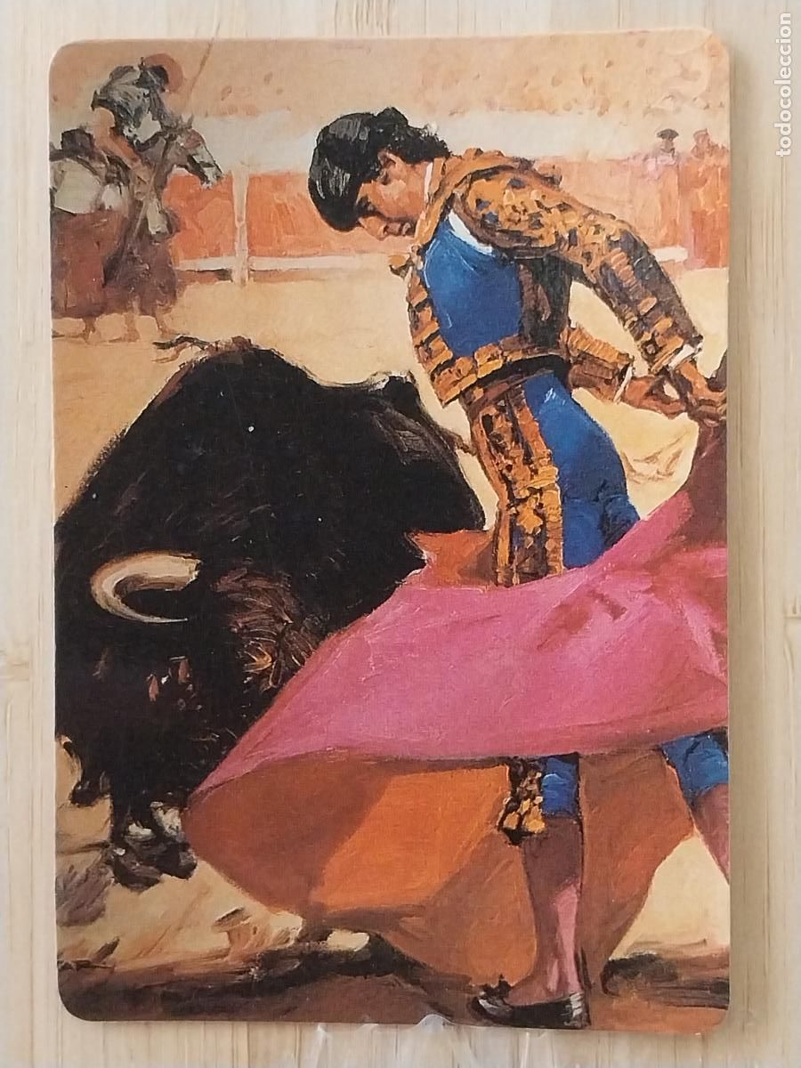 Coleccionismo Calendarios: TAUROMAQUIA ILUSTRACION CALENDARIO 1991 PUBLICIDAD JUAN LLANOS BAR PACHANGA REF MP 49 *