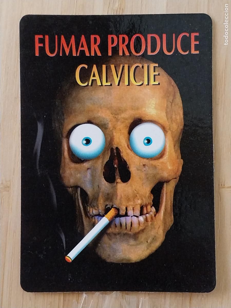 Coleccionismo Calendarios: FUMAR PRODUCE CALVICIE CALENDARIO 1997 PUBLICIDAD BAR YOLI REF WCB 285