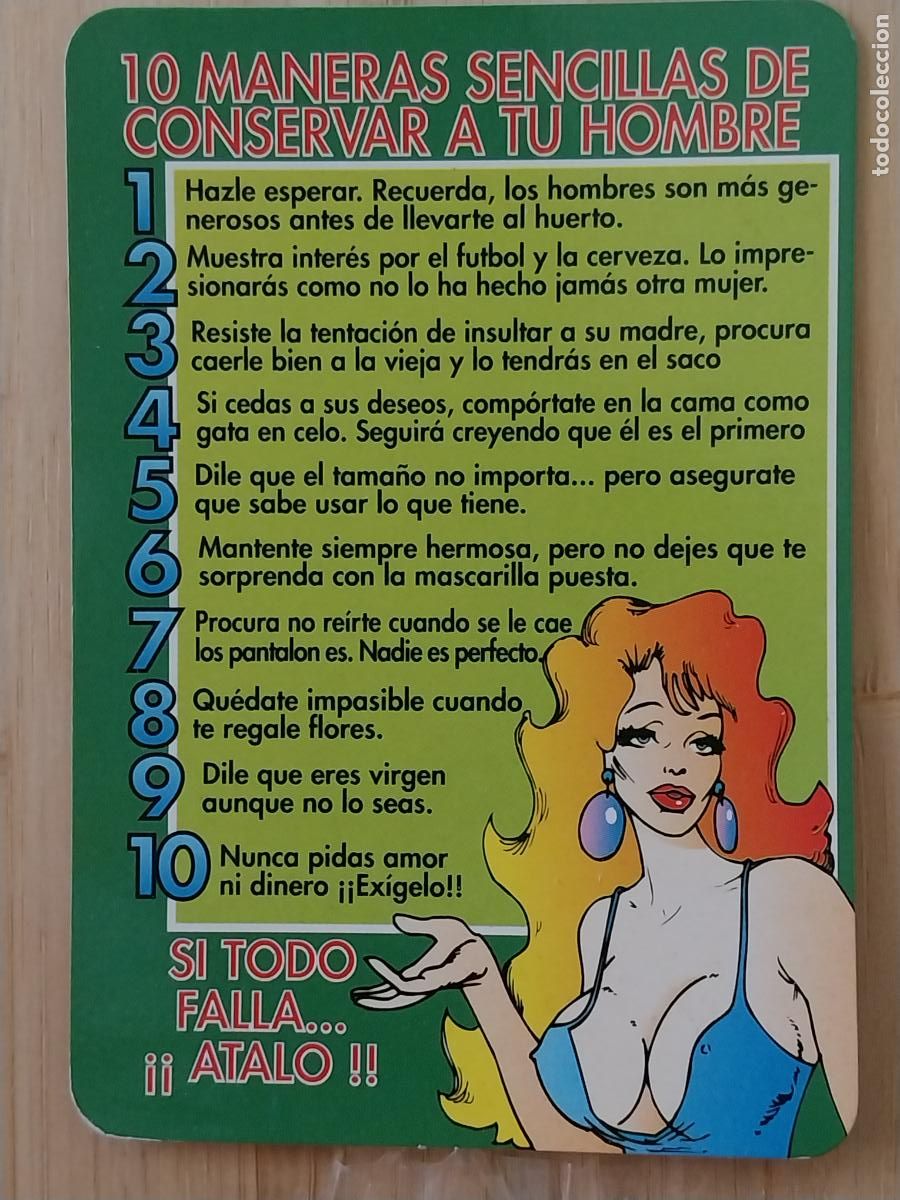 Coleccionismo Calendarios: CONSERVAR HOMBRE ILUSTRACION CALENDARIO 1996 PUBLICIDAD BAR PEREA REF MC 159