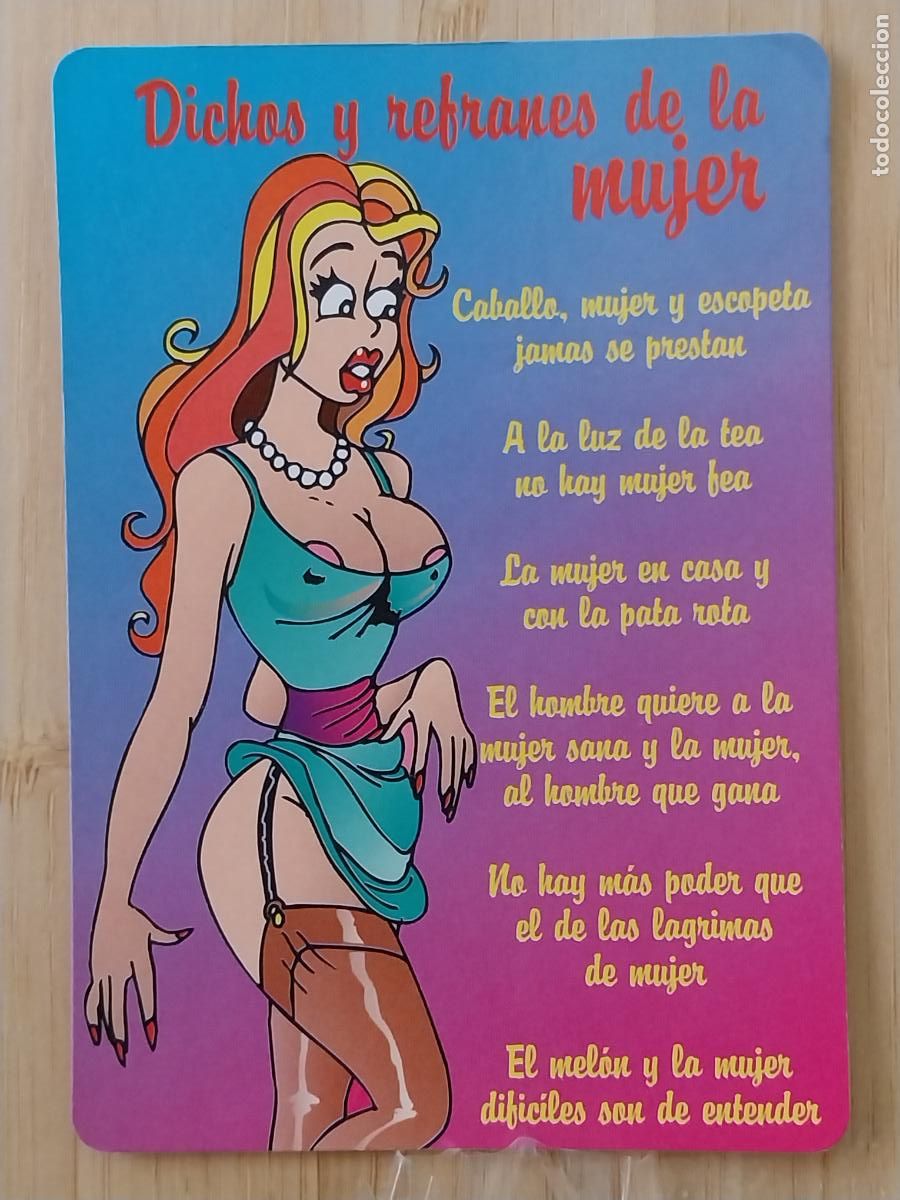 Coleccionismo Calendarios: DICHOS MUJER ILUSTRACION CALENDARIO 1996 PUBLICIDAD AUTO DESGUACE MEJORADA REF WCB 57