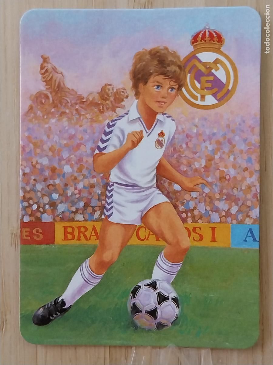 Coleccionismo Calendarios: REAL MADRID FUTBOL ILUSTRACION CALENDARIO 1993 PUBLICIDAD BAR ARTILLEROS REF BO 5835