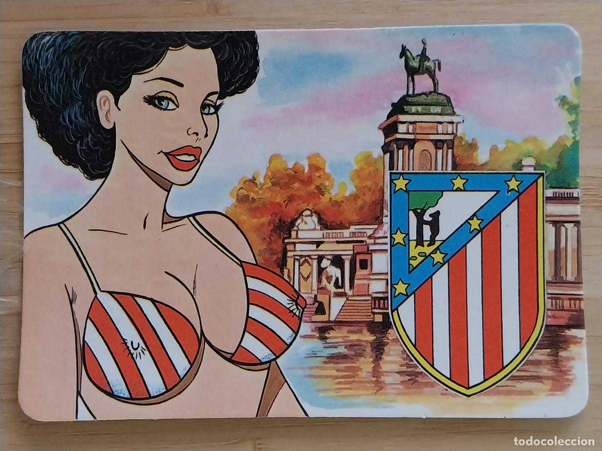 Coleccionismo Calendarios: ATLETICO AT MADRID ILUSTRACION CALENDARIO 1989 PUBLI IMAGEN FOTOCOPIAS REF MP 168